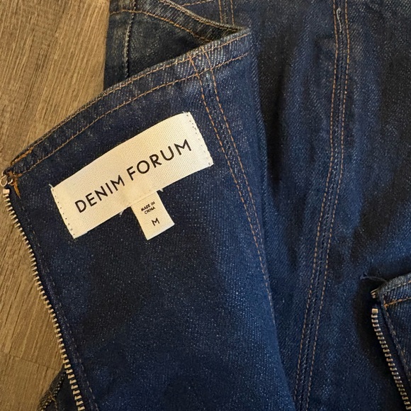 Artizia Denim Forum 90s Denim Debbie Bustier - Picture 2 of 3